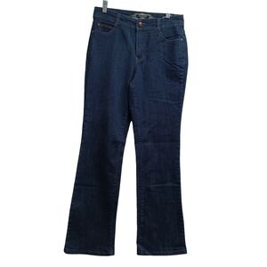 Women's Hannah Denim Jeans with Embellished Pocket Trim - Missy‎ Size 8